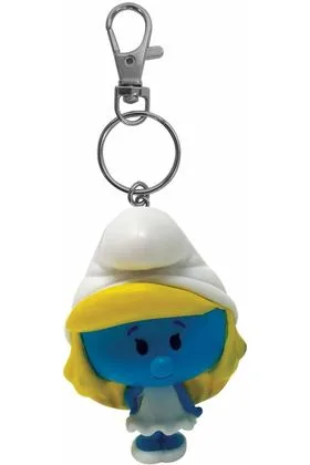 PITUFINA CHIBI LLAVERO 12 CM LOS PITUFOS RE-RUN