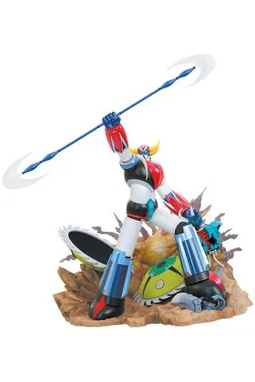GOLDORAK VS GIN GIN FIGHT SCENE FIGURA 25 CM UFO ROBOT GRENDIZER