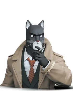 BLACKSAD BUSTO HUCHA 15 CM BLACKSAD