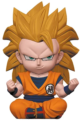 SON GOKU SUPER SAIYAN 3 HUCHA 15 CM DRAGON BALL Z