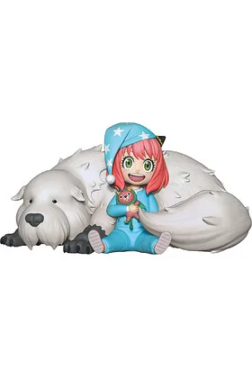 ANYA FORGER & BOND FORGER SLEEP HUCHA 18 CM SPY X FAMILY