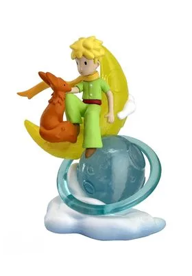 EL PRINCIPITO & EL ZORRO EN LA LUNA FIG. 8,3 CM LE PETIT PRINCE