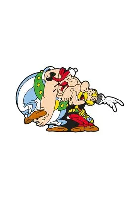 ASTERIX & OBELIX RIENDO IMAN 3,9 CM ASTERIX