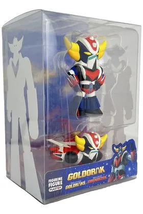 GOLDORAK SPAZER & GOLDORAK GRENDIZER STANDING SET 2 FIGURA 6/5 CM GOLDORAK RE-RUN
