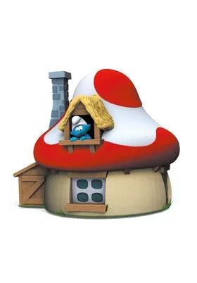 CASA SETA PITUFOS HUCHA 15 CM LOS PITUFOS