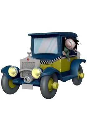 TAXI FIAT 509 HUCHA 15 CM GASTON