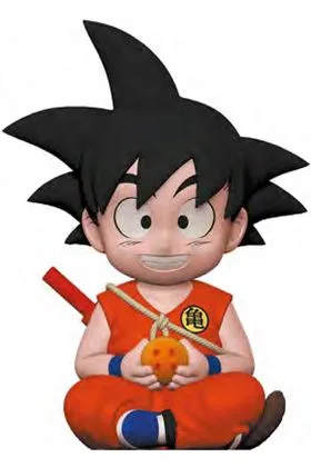 KID GOKU ORANGE VERSION HUCHA 17 CM DRAGON BALL