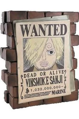 WANTED SANJI HUCHA 16 CM ONE PIECE