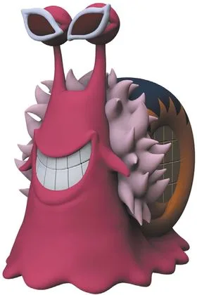 DOFLAMINGO TRANSPONDER SNAIL HUCHA 14,5 CM ONE PIECE