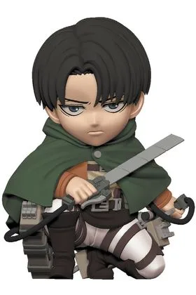 LEVI ACKERMAN HUCHA 15 CM ATTACK ON TITAN