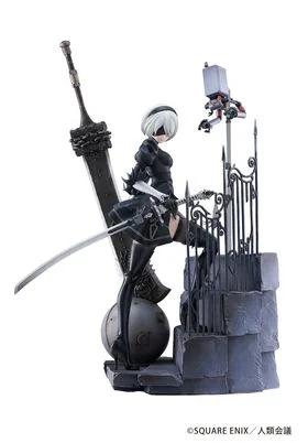 YORHA NO. 2 TYPE B SEARCH VER. STATUE 31 CM NIER AUTOMATA VER.1.1A 1/7 SCALE