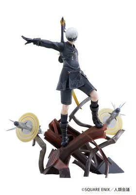 YORHA NO. 9 TYPE S COVERING FIGE VERSION STATUE 31 CM NIER AUTOMATA VERSION1.1A 1/7 SCALE