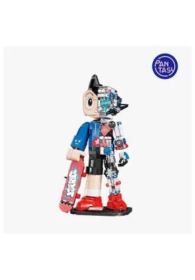ASTRO BOY THE SKATEBOARD BOY SET CONSTRUCCION 32 CM ASTRO BOY