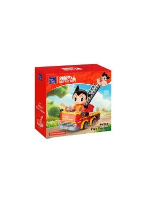 ASTRO BOY FIRE ENGINE SET CONSTRUCCION 13 CM FANTASTIC CAR SERIES