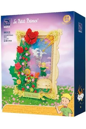 THE ROSE 3D PORTRAIT SET CONSTRUCCION 22,6 CM EL PRINCIPITO