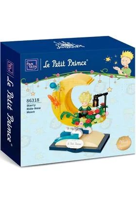 STARRY RIDE NEW MOON SET CONSTRUCCION 13,4 CM EL PRINCIPITO SKATEKART SERIES