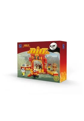 TRAINING CAMP SET CONSTRUCCION 16 CM KUNG FU PANDA ADVENTURE PARK SERIES