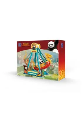 Pirate Ship Ride Set Construccion 21 CM Kung Fu Panda Adventure Park Series