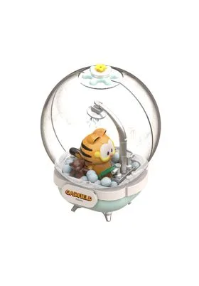 Garfield Cozy Bath Set Construccion 14 CM Garfield Crystal Ball Series