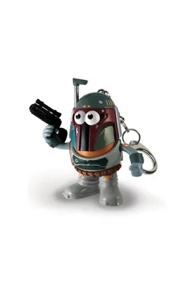 BOBA FETT LLAVERO 5 CM POTATO STAR WARS