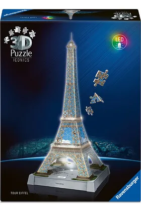 TOUR EIFFEL 3D PUZZLE ICONICS
