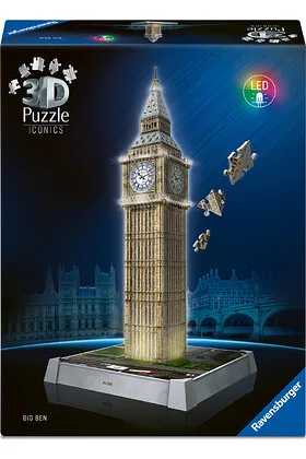 Big Ben 3D Puzzle Iconics