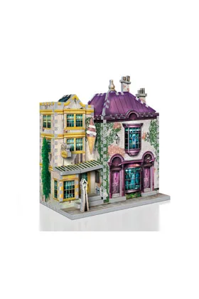 TIENDA MADAM MALKINS & HELADERIA FLOREAN FORTESCUE PUZLE 3D HARRY POTTER