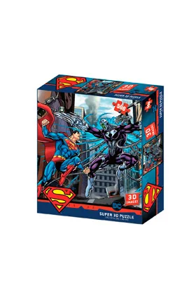 SUPERMAN VS BRAINIAC PUZLE LENTICULAR 500 PIEZAS DC COMICS