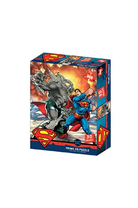 SUPERMAN MONTA„A PUZLE LENTICULAR 300 PIEZAS DC COMICS