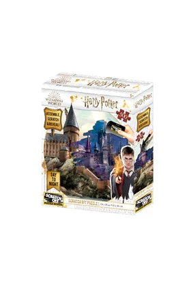 HOGWARTS PUZLE PARA RASCAR 500 PIEZAS (DIA Y NOCHE) HARRY POTTER
