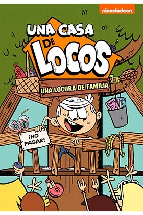 UNA LOCURA DE FAMILIA  (UNA CASA DE LOCOS 04. COMIC)