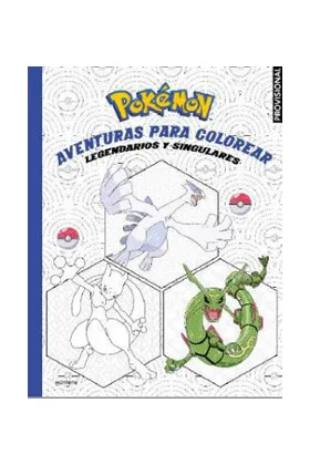 Pokemon Aventuras para Colorear : Legendarios y Singulares
