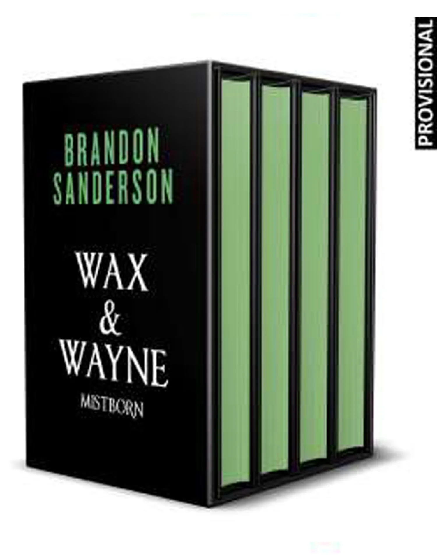 ESTUCHE WAX Y WAYNE. MISTBORN  ( EDICION CANTOS TINTADOS) (DE BOLSILLO)