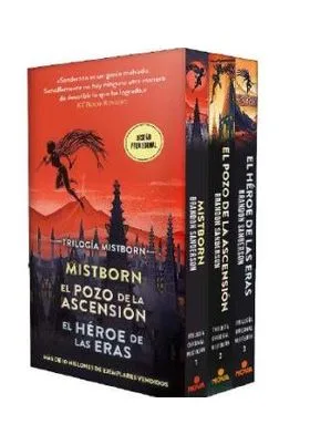 ESTUCHE TRILOGIA (MISTBORN)(PACK CON EL IMPERIO FINAL, EL POZO DE LA ASCENSION, EL HEROE DE LAS ERAS