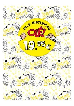 PACK MISTERIOSO OLE AMARILLO (MORTADELO Y FILEMON)