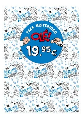 PACK MISTERIOSO OLE AZUL (MORTADELO Y FILEMON)