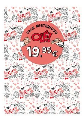 PACK MISTERIOSO OLE ROJO (MORTADELO Y FILEMON)