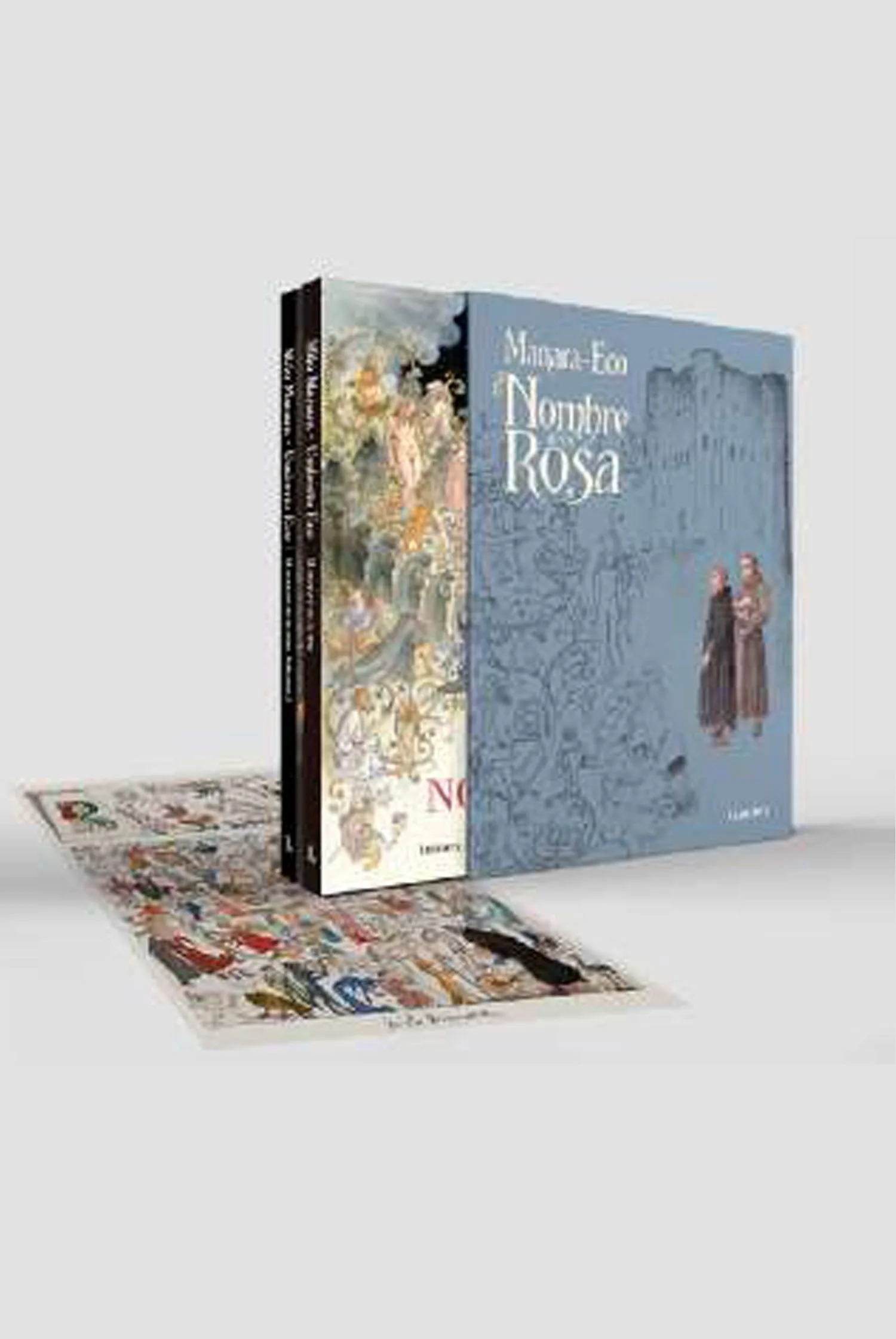 ESTUCHE EL NOMBRE DE LA ROSA. (NOVELA GRAFICA VOL. 01 Y 02)