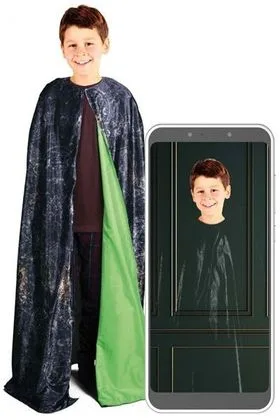CAPA DE INVISIBILIDAD INFANTIL RÉPLICA HARRY POTTER