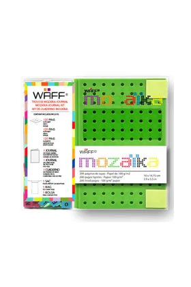 Combo Mozaika M Verde/green 120 Letras Pin
