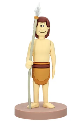 PIERRE MINI FIGURA GOMA ONCE UPON A TIME… ANIMATION