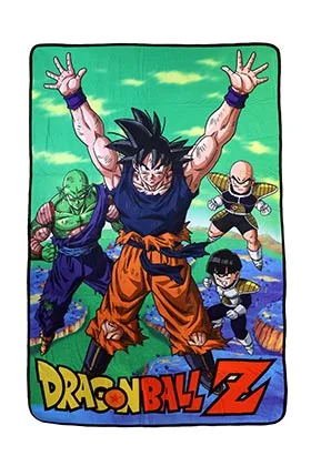 Personajes en Namek Manta Polar 100x150 Cm Dragon Ball