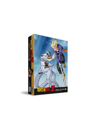 Trunks vs Frieza Puzle 100 Efecto 3D Dragon Ball