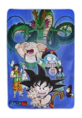 Shenron and Heroes Manta Polar 100x150 Cm Dragon Ball