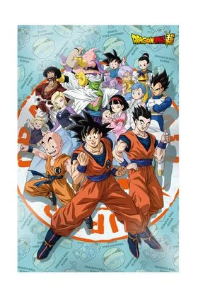 Universe Survival (DB Super) Poster 3D 58x38 Cm Dragon Ball