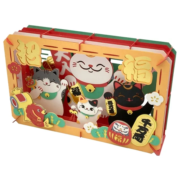 GATO DE LA SUERTE PAPER THEATER