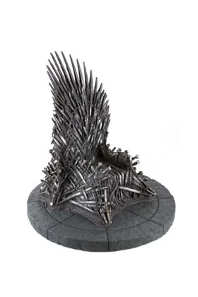 MINI REPLICA TRONO DE HIERRO 18 CM RESINA GAME OF THRONES