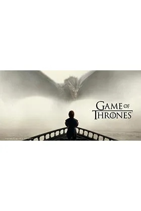 Tyrion y Dragon Poster de Vidrio Game of Thrones TV Series