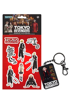 Manjiro Sano Llavero Metálico + Pegatina de Regalo Tokyo Revengers