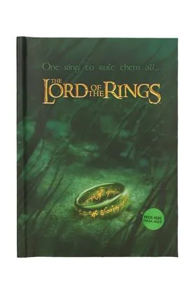 One Ring To Rule Them All Libreta con Luz the Lord of the Rings
